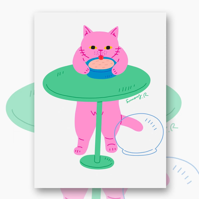 Stress relief simple healing painting