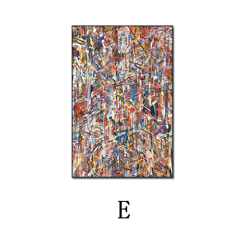 Abstract painting Jifeng soft furnishing frameless decorative painting