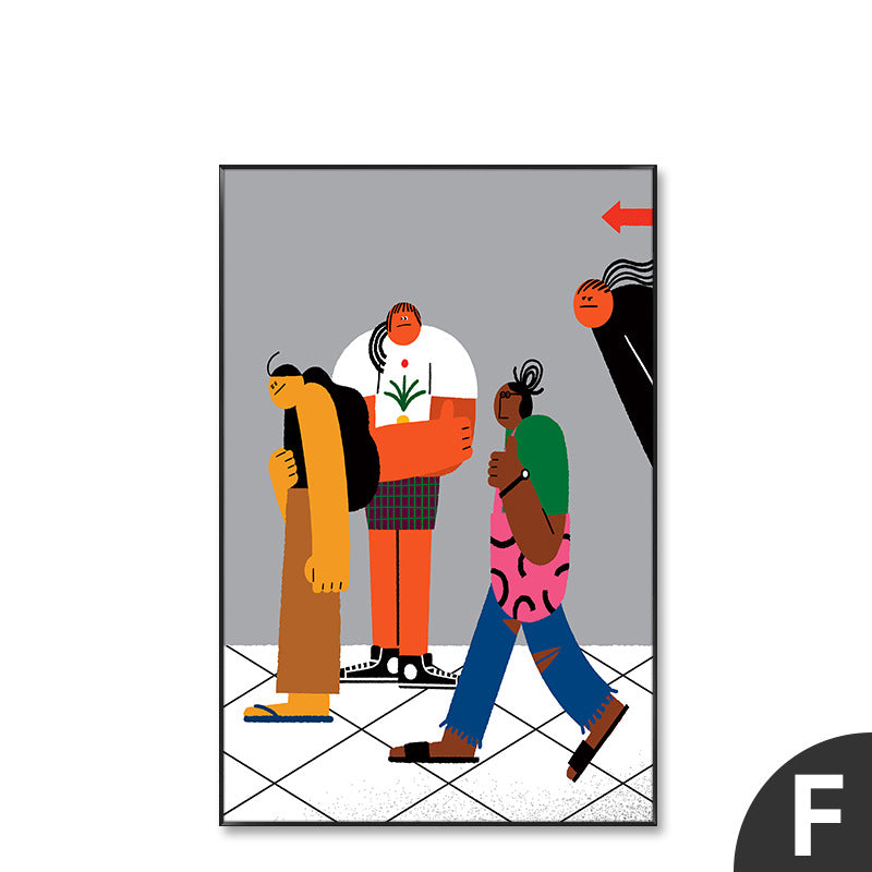 Klein blue living room sofa background wall