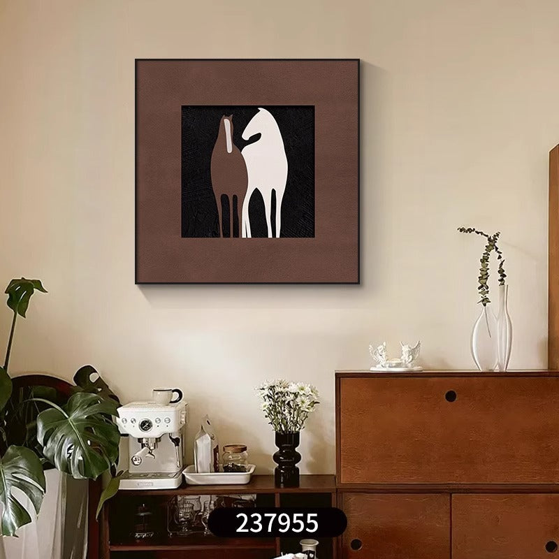 Retro art living room wall decoration painting