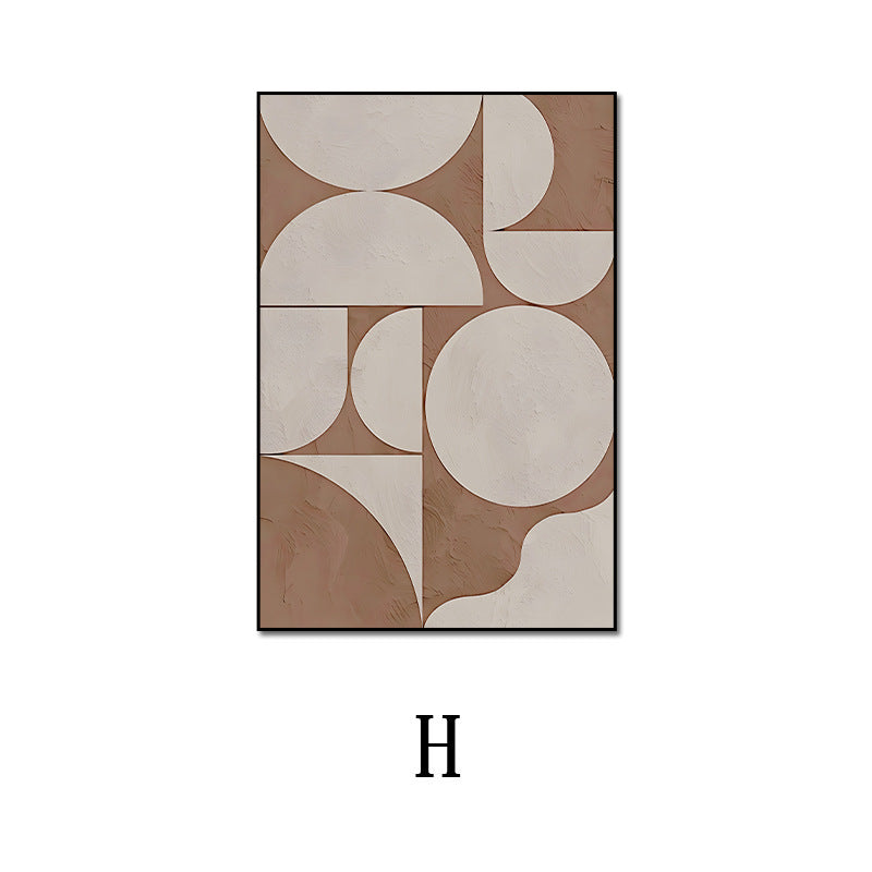 Abstract painting Jifeng soft furnishing frameless decorative painting
