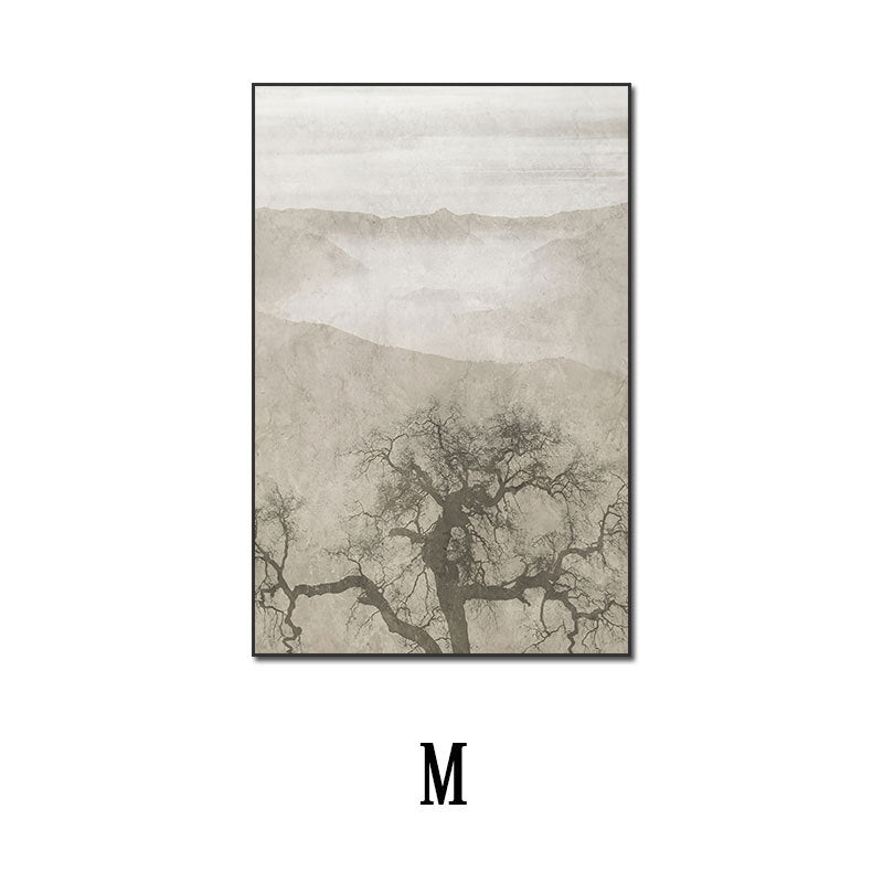 Cream Wabi-sabi abstract decoration