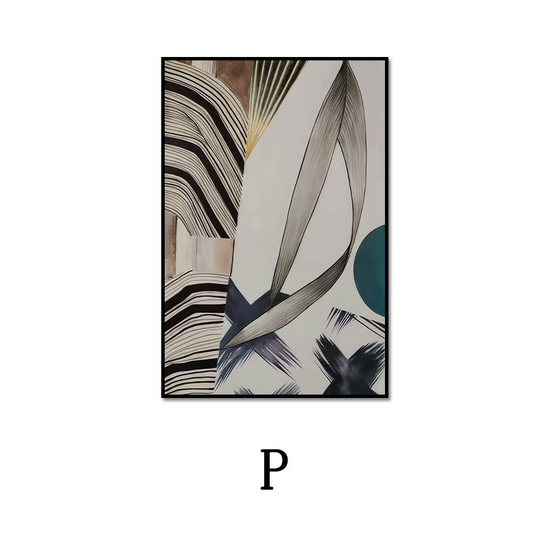 Abstract painting Jifeng soft furnishing frameless decorative painting