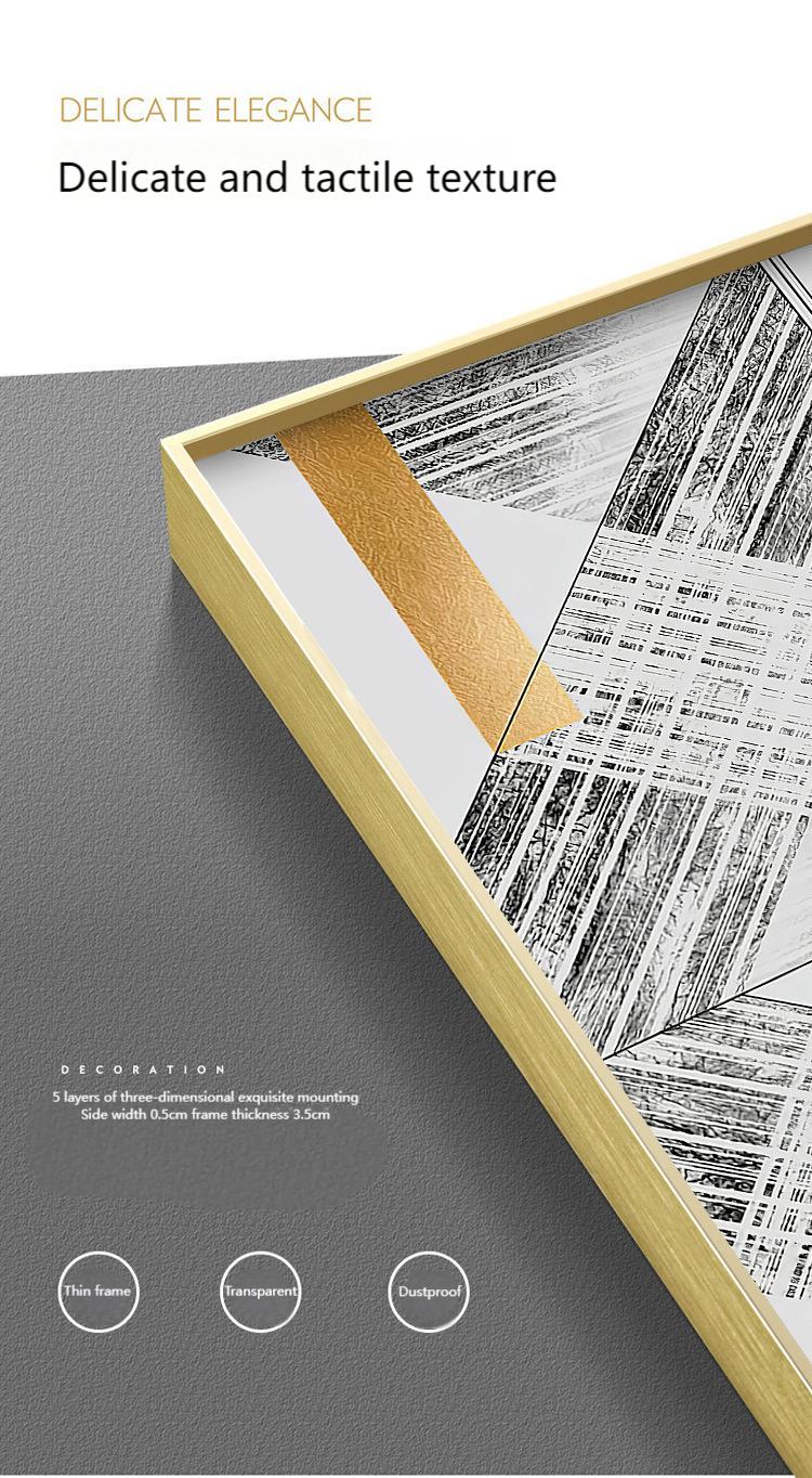 Modern cartoon abstract art large bedroom living room decoration painting