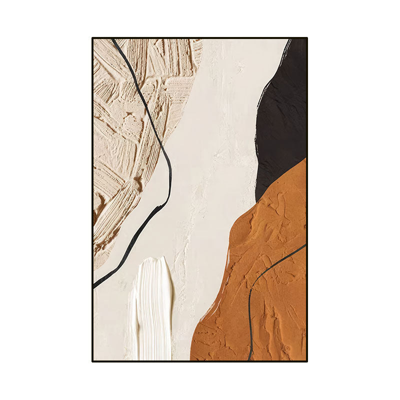 Modern simplicity abstract mural