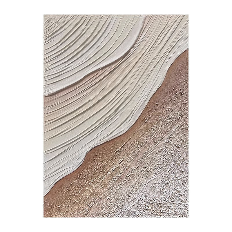 Pure hand-painted oil painting modern simple abstract three-dimensional texture painting