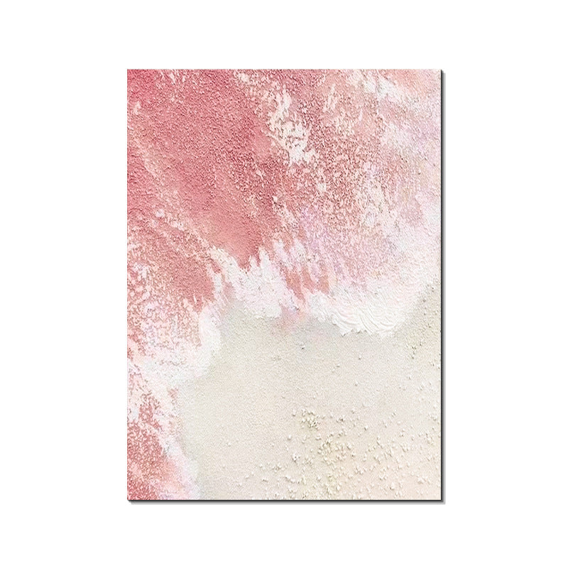 Wabi-sabi cream style living room decoration painting abstract Dafen Village oil painting