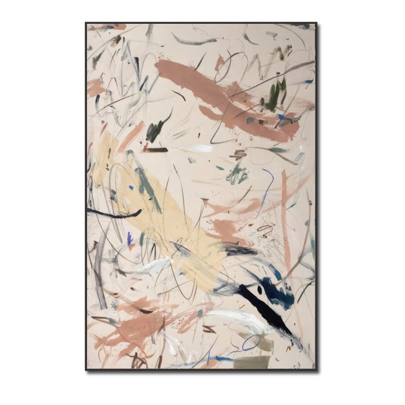 Abstract painting Jifeng soft furnishing frameless decorative painting