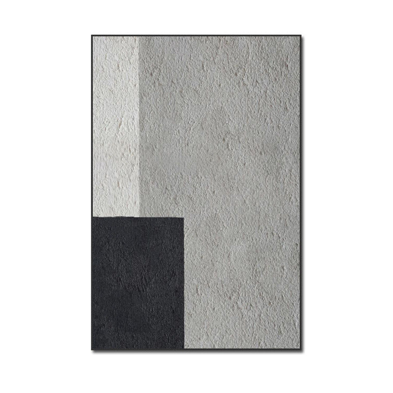 Wabi-sabi style soft furnishing abstract decorative painting