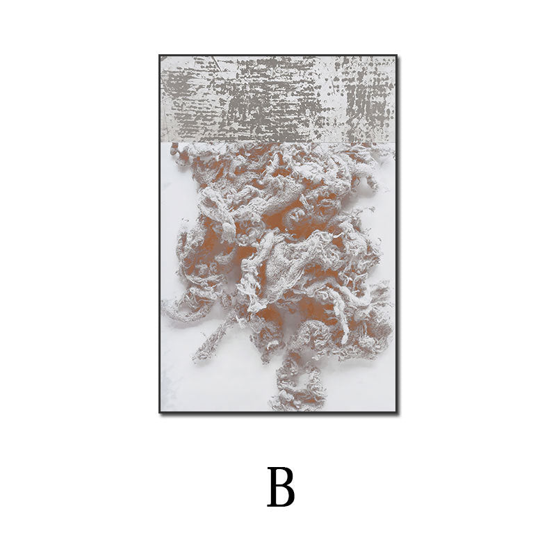 Cream Wabi-sabi abstract decoration