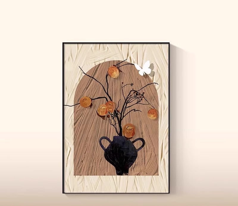 French style tabletop retro living room decoration painting