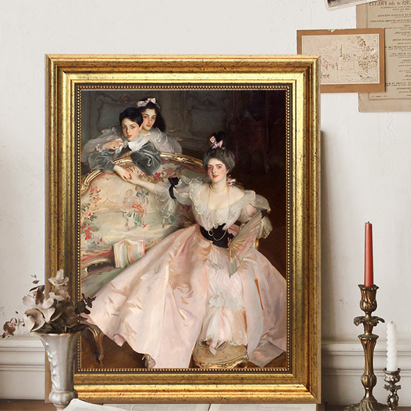 Imitation of world famous paintings
