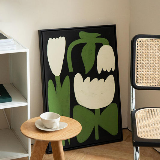 ins style floral poster living room painting