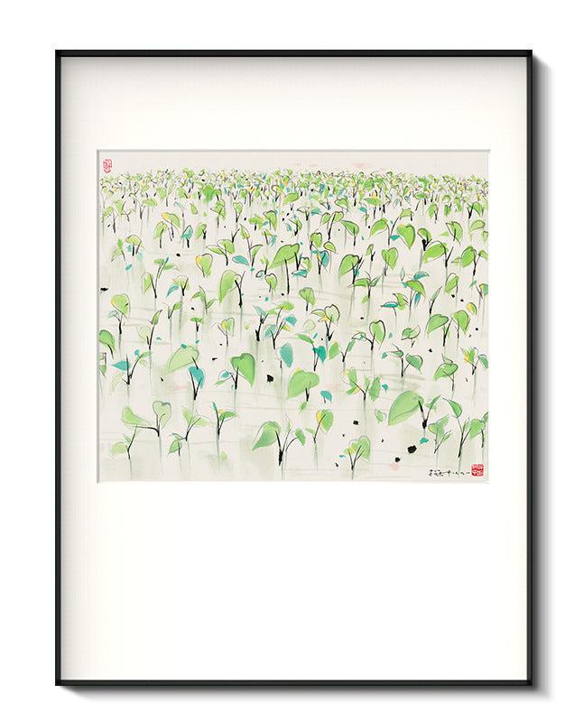 Copy painting new Chinese style entrance hanging painting