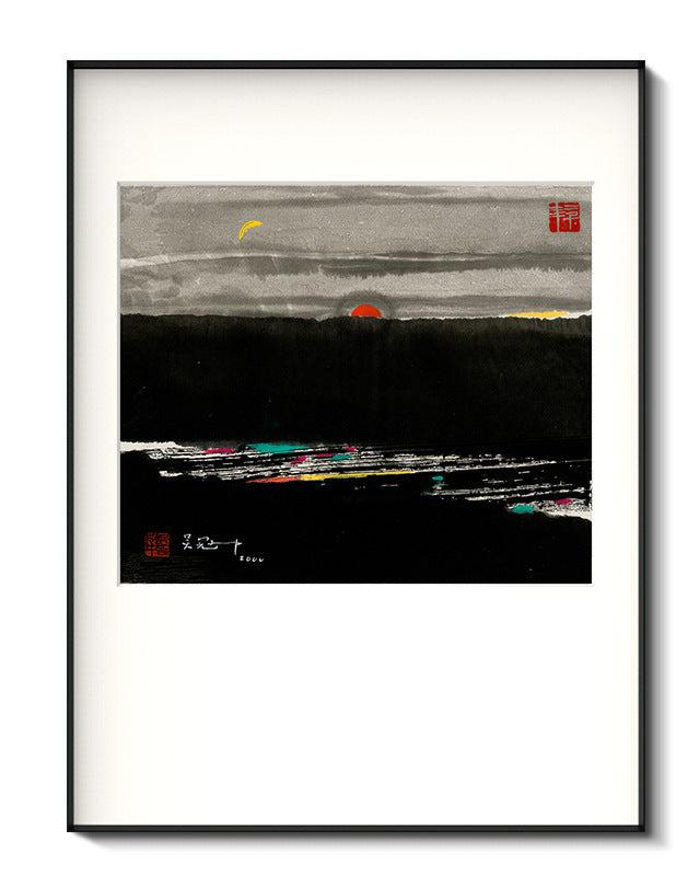 Copy painting new Chinese style entrance hanging painting