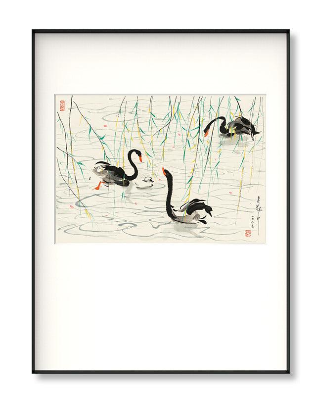 Copy painting new Chinese style entrance hanging painting