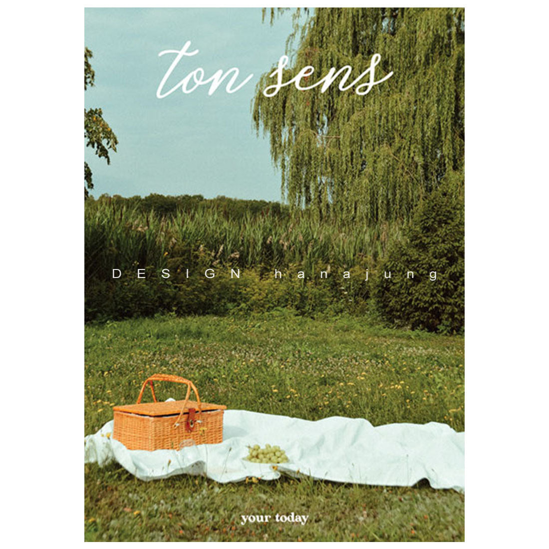 Summer scent romantic picnic painting
