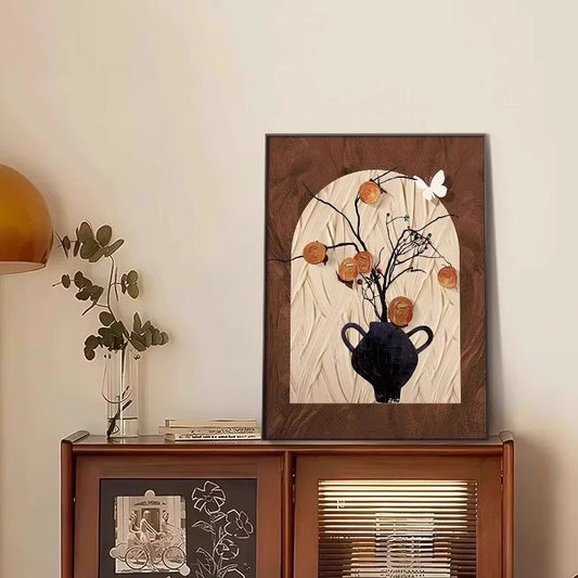 French style tabletop retro living room decoration painting