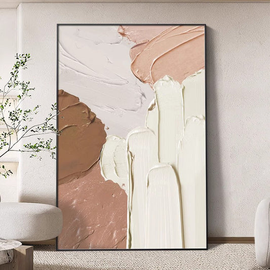 Wabi-sabi style living room decoration painting