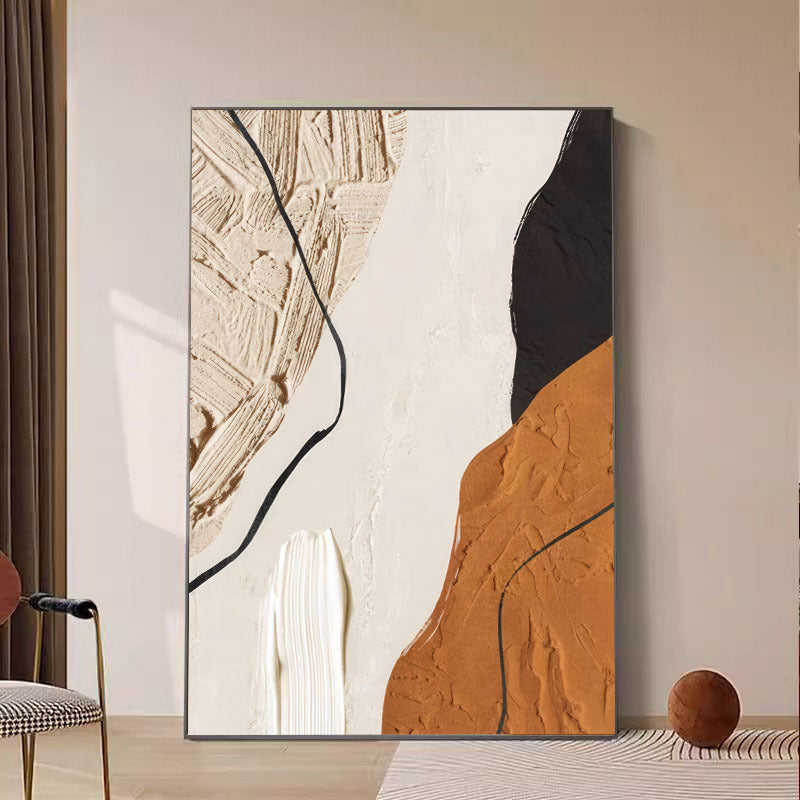 Modern simplicity abstract mural