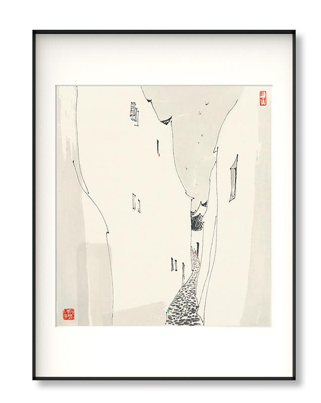 Copy painting new Chinese style entrance hanging painting