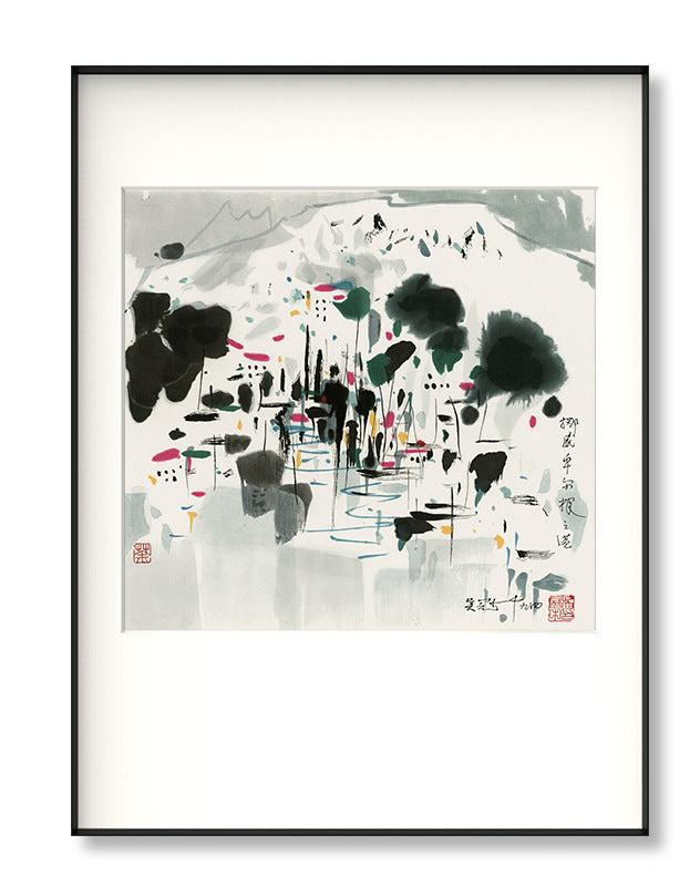 Copy painting new Chinese style entrance hanging painting