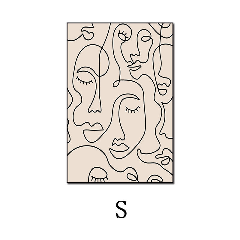 Wabi-style entrance painting