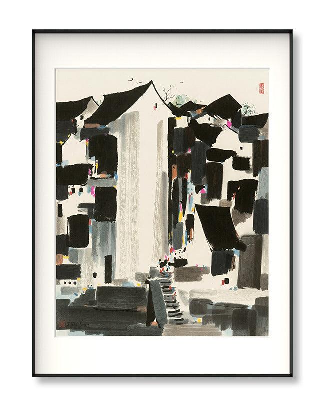 Copy painting new Chinese style entrance hanging painting