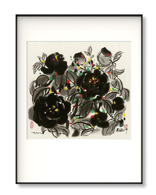 Copy painting new Chinese style entrance hanging painting