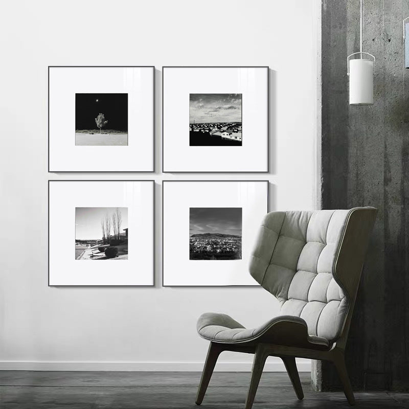 Black and white landscape photography