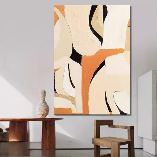 Abstract painting Jifeng soft furnishing frameless decorative painting