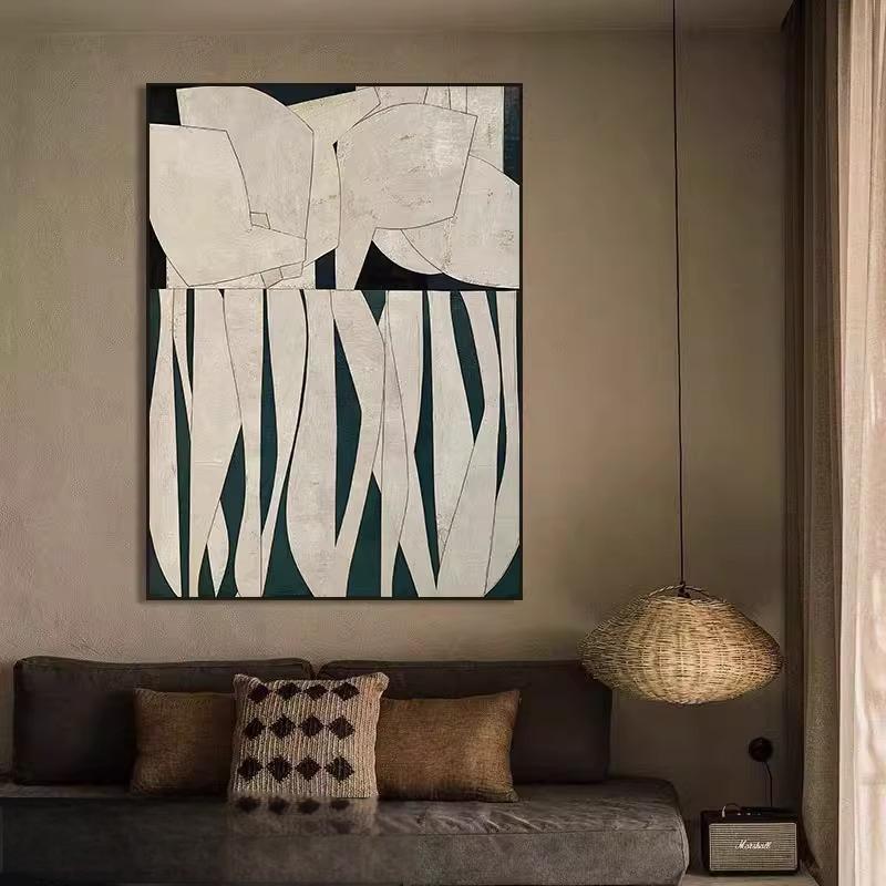Wabi-style entrance painting