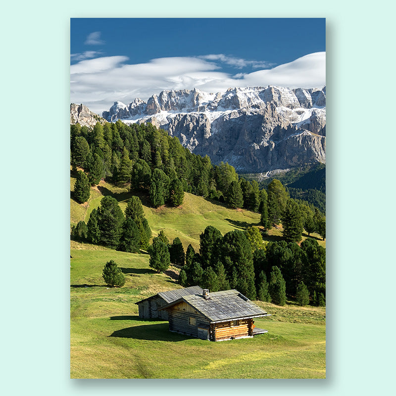 Mountain landscape painting