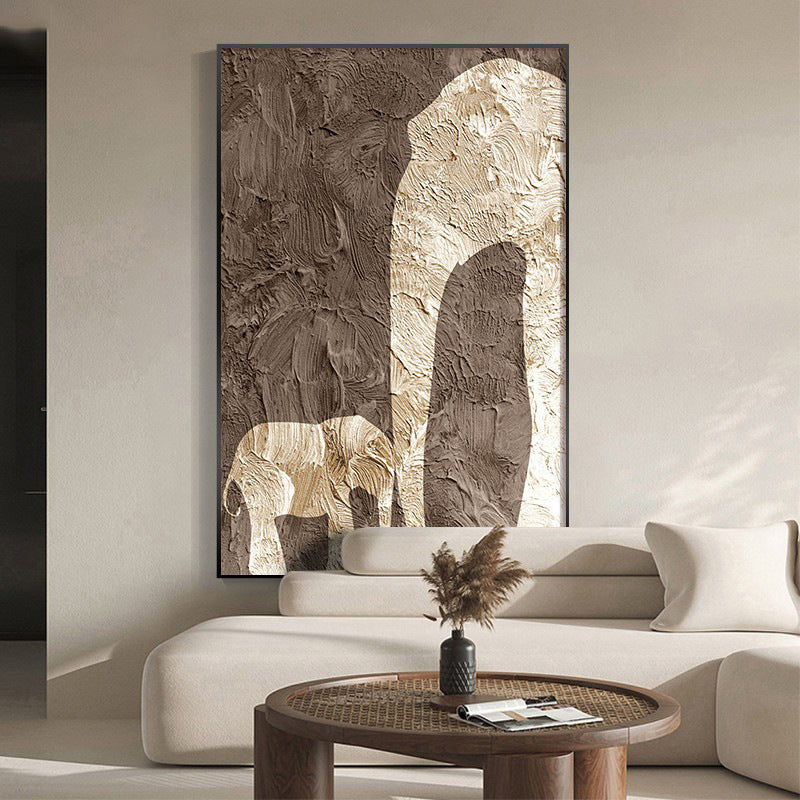 elephant hanging painting oil painting
