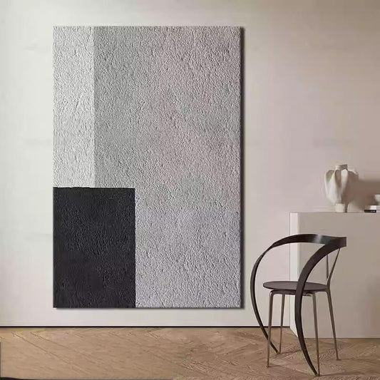 Wabi-sabi style soft furnishing abstract decorative painting
