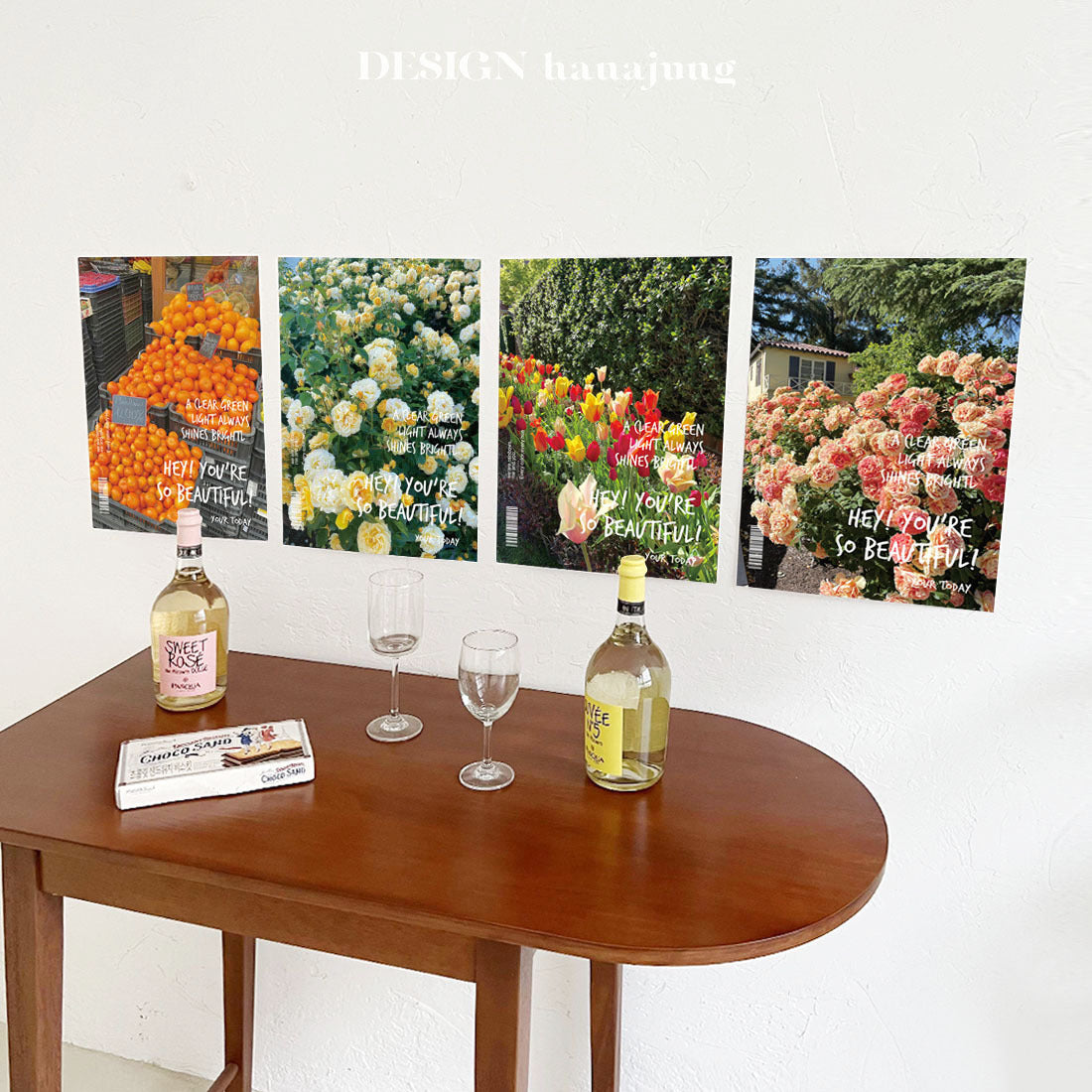 Romantic Rose Wall Painting