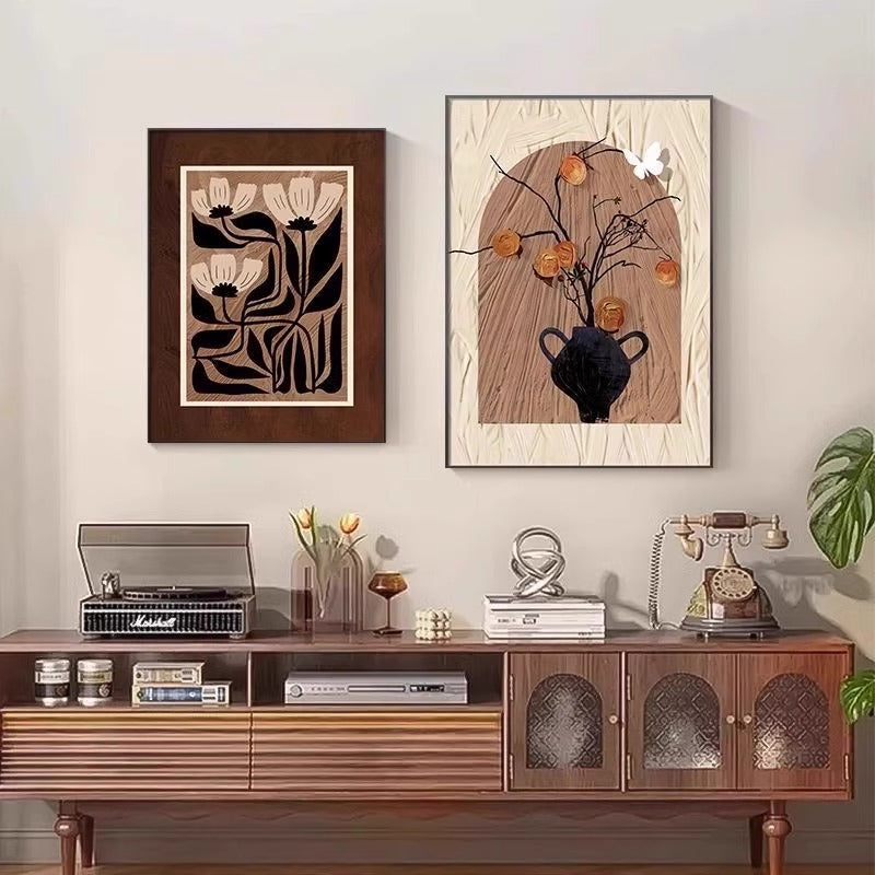 French style tabletop retro living room decoration painting