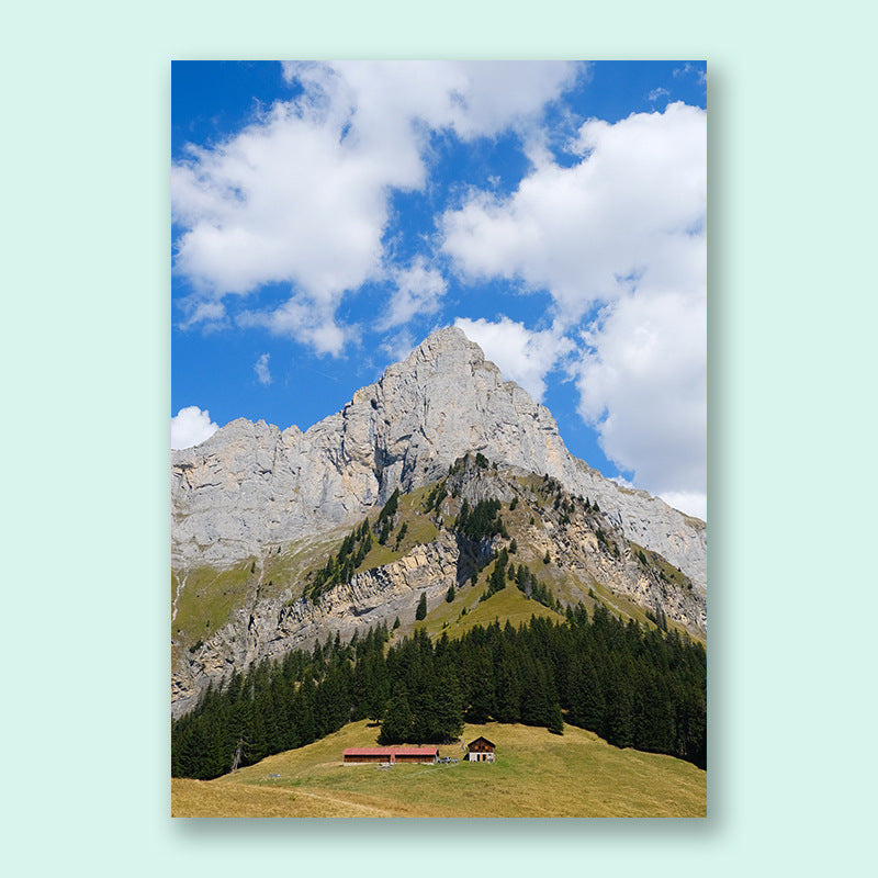 Mountain landscape painting