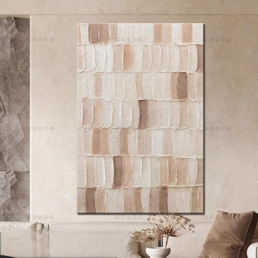 Cream Wabi-sabi abstract decoration