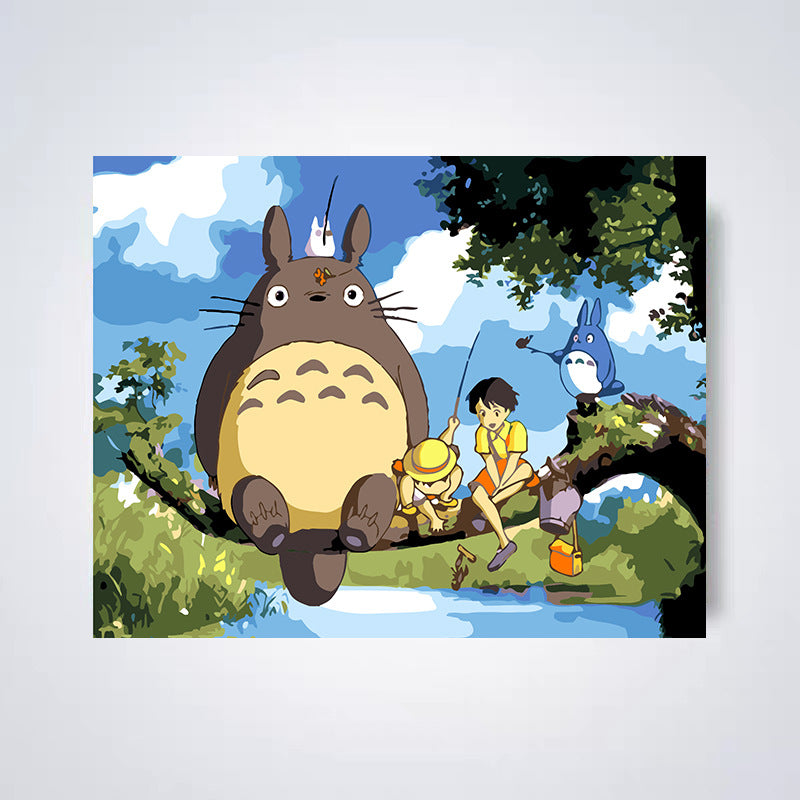 Hand-painted cartoons for children