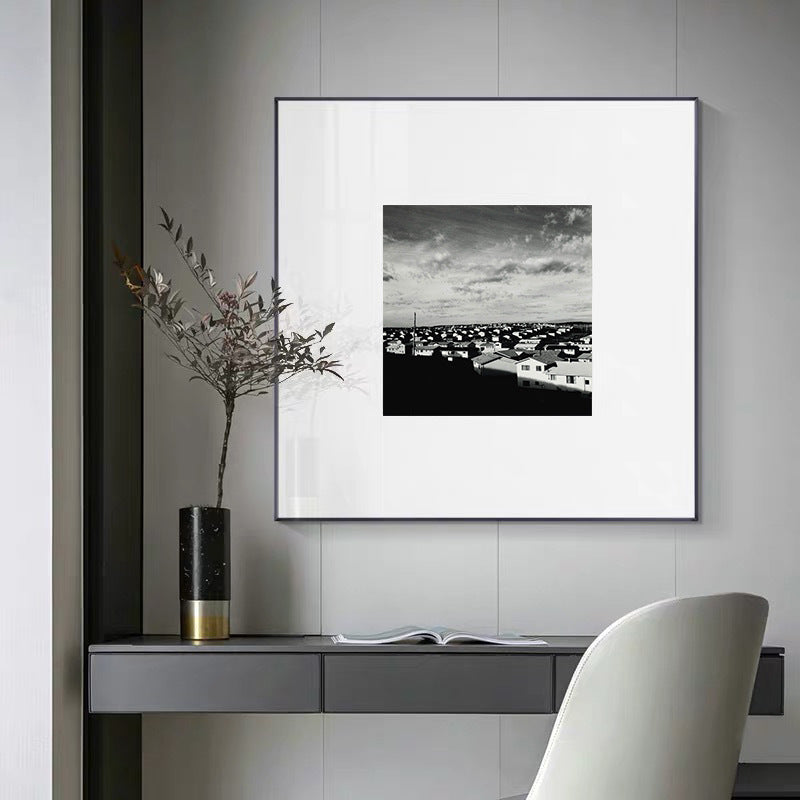 Black and white landscape photography