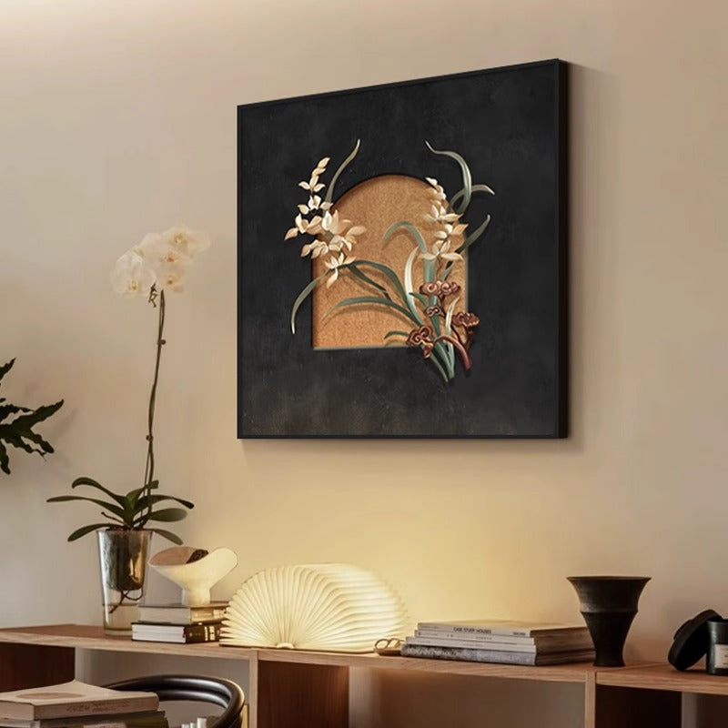 Retro art living room wall decoration painting