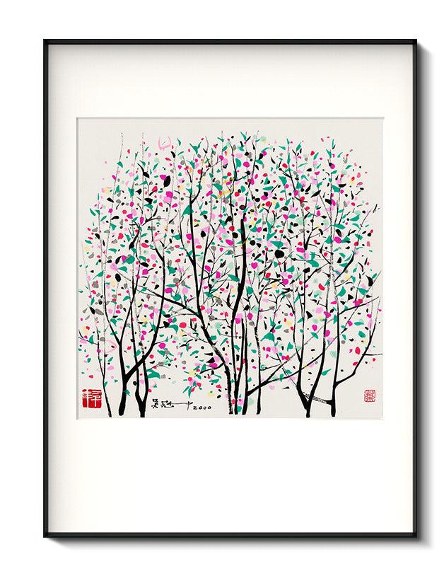 Copy painting new Chinese style entrance hanging painting