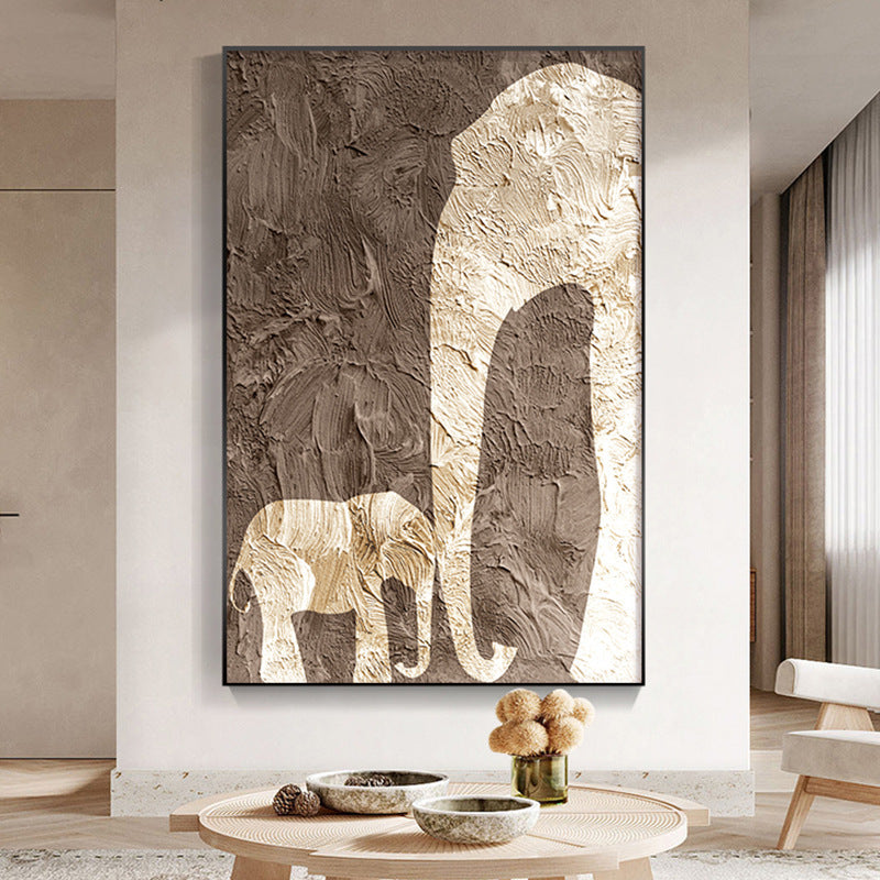 elephant hanging painting oil painting