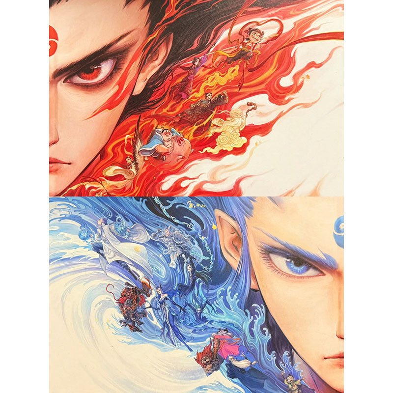 Nezha 2: The Devil Boy Conquers the Dragon King - Digital Oil Painting DIY Filling