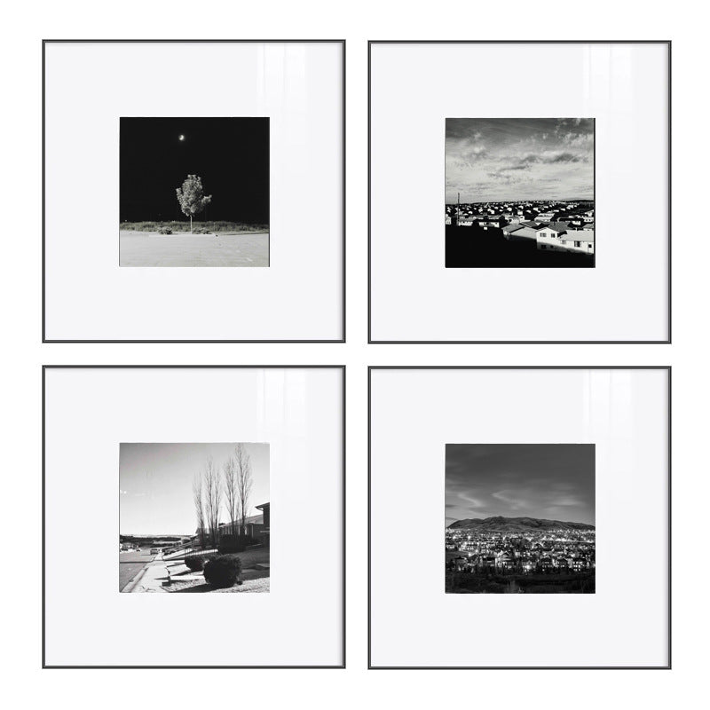 Black and white landscape photography