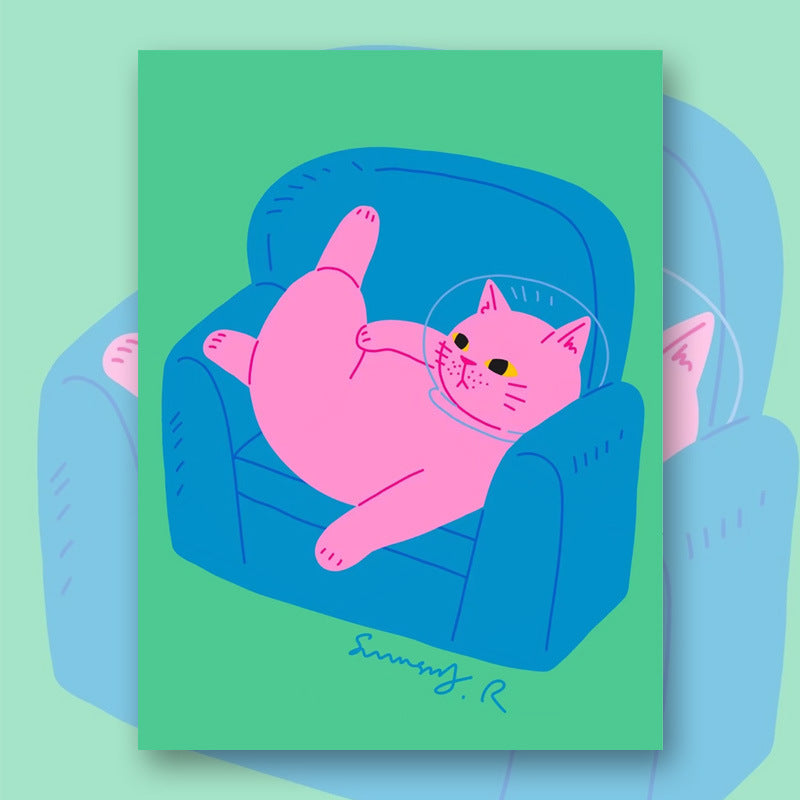 Stress relief simple healing painting