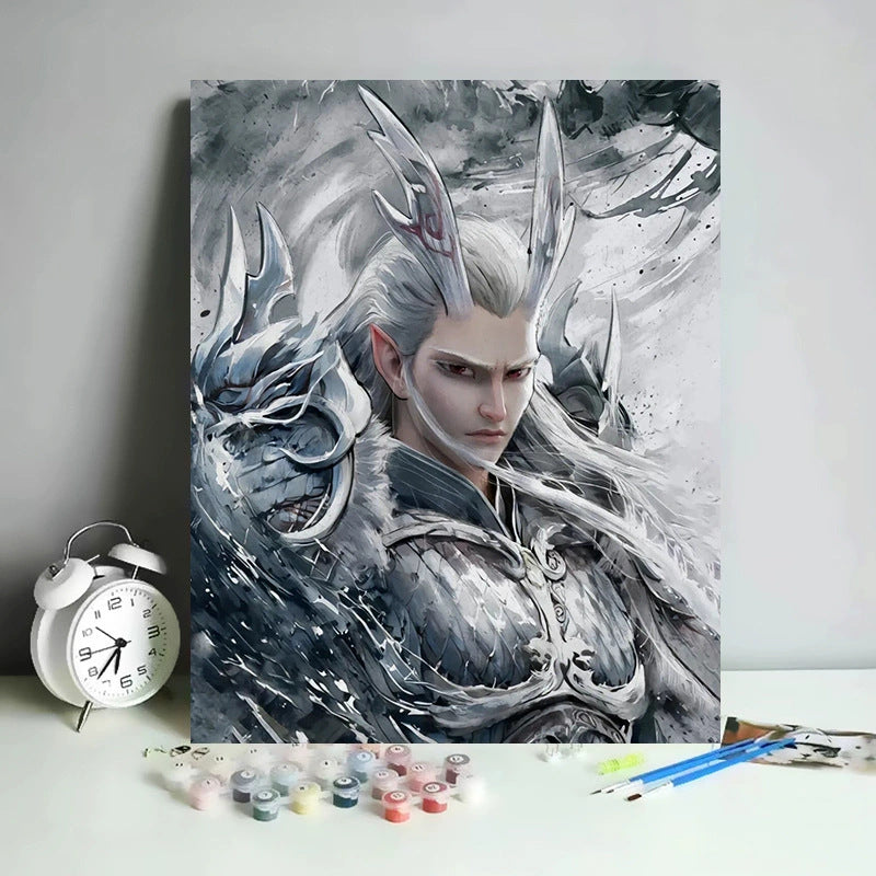 Popular DIY digital oil painting from the same movie