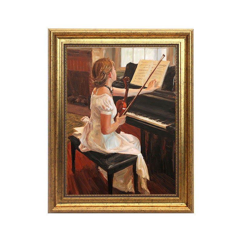 Imitation of world famous paintings