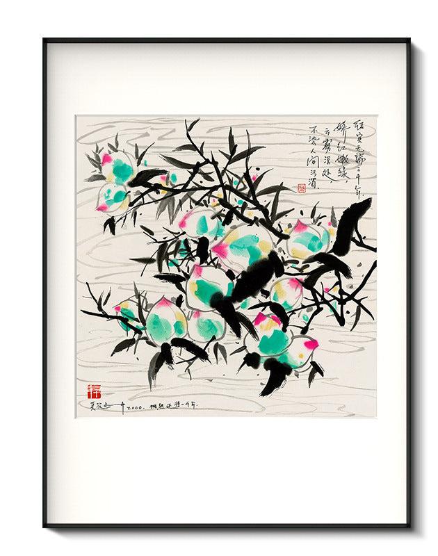 Copy painting new Chinese style entrance hanging painting